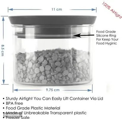 Classic Plastic Kitchen Storage Jar Container 500ml Pack Of 6-thumb3