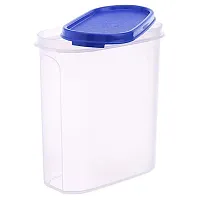 Plastic Oval Modular Container Storage Jar 2500Ml Pack Of 2-thumb4