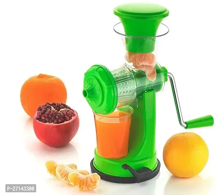 Manual Juicer Machine With Steel Handle Hand Juicer / 1 Apple Cutter / 2 in 1 Vegetable Cutter /  1 Non-Stick Spatula And Oil Brush (Set Of 4)-thumb4