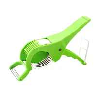 Manual Juicer Machine With Steel Handle Hand Juicer / 2 in 1 Vegetable Cutter (Set Of 2)-thumb2