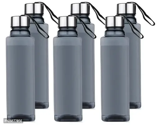 Premium Plastic Water Bottle Pack Of 6