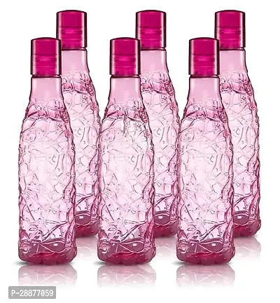 Premium Plastic Water Bottle Pack Of 6