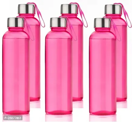 Premium Plastic Water Bottle Pack Of 6