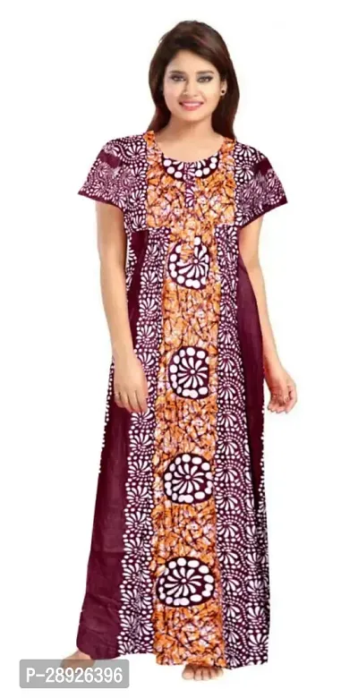 Classic Cotton Printed Nightdress for Women