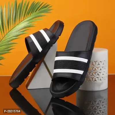 Classy Solid Flip Flops for Unisex-thumb0