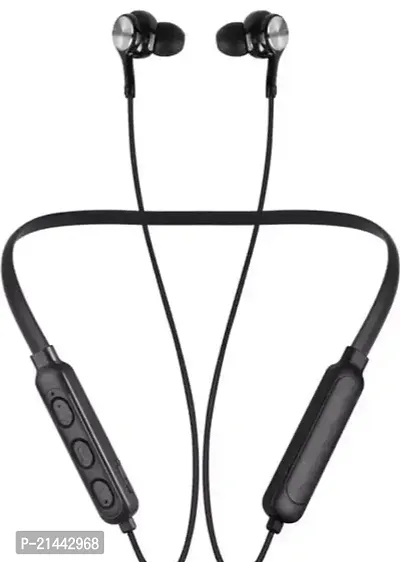 Stylish Headphones Black In-ear  Bluetooth Wireless-thumb0