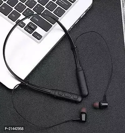 Stylish Headphones Black In-ear  Bluetooth Wireless-thumb0