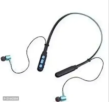 Stylish Headphones Blue In-ear  Bluetooth Wireless-thumb0