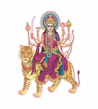 Combo Set of 4 Wall Stickers  | Nandlal with Cow | Ekdant | Maa Jagdamba | Ram Bhakt Hanuman-thumb3