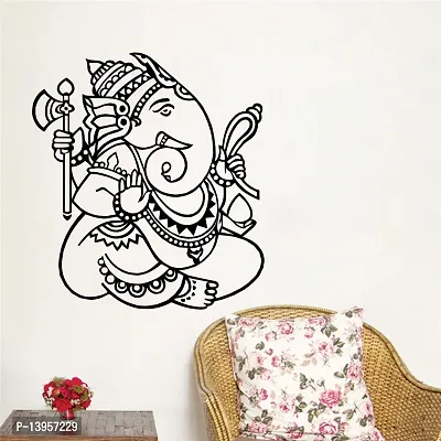 Combo Set of 4 Wall Stickers  | Decorative Ganesha | Dancing Ganesha | Ganesh ji | Bal Ganesh-thumb5