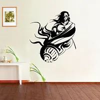 Combo Set of 4 Wall Stickers  | Jesus Christ | Hanuman | Shiv Parwati | Ganeshaye Nmaha-thumb2