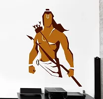 Combo Set of 4 Wall Stickers  | Royal Ganesh | Shiv Parwati | Lord Ram | Hanuman-thumb3