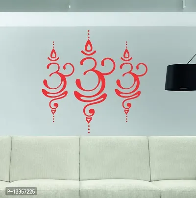 Combo Set of 4 Wall Stickers  | Branch with Flowers | Cute bal Krishna makhan chor | Shiv Parwati | Bal Ganesh-thumb3