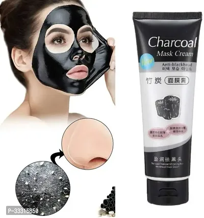 Charcoal Mask Cream For Women-thumb2