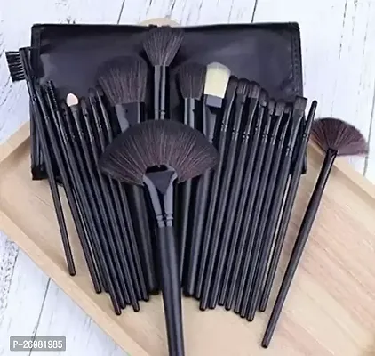 Makeup Brushes- 24 Pieces, Black