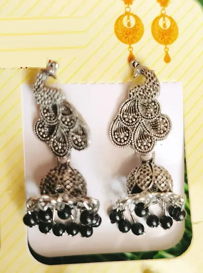 Alloy Beads Drop Earrings Earrings For Women