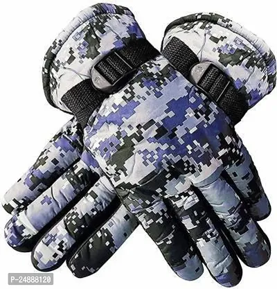 Stylish Fancy Designer Winter Wear Gloves For Men And Women-thumb0