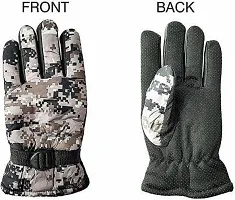 Stylish Fancy Designer Winter Wear Gloves For Men And Women-thumb1