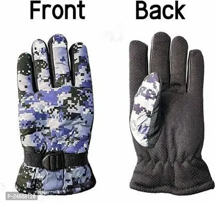 Stylish Fancy Designer Winter Wear Gloves For Men And Women-thumb3