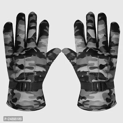 Stylish Fancy Designer Winter Wear Gloves For Men And Women-thumb0