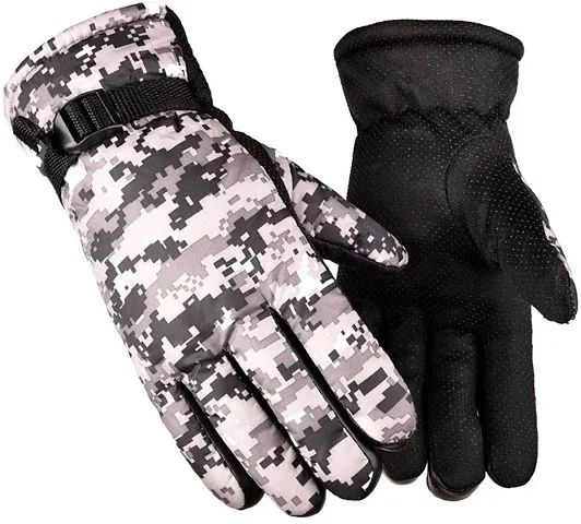 AdroitZ Gloves for winter Season Fully Warm Soft Fur Gloves for Men and women