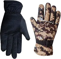 Stylish Fancy Designer Winter Wear Gloves For Men And Women-thumb2