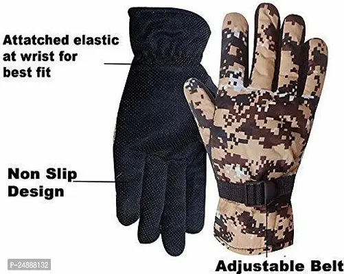 Stylish Fancy Designer Winter Wear Gloves For Men And Women-thumb3