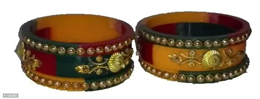 Latest Beautiful Plastic Bangles for Women-thumb0