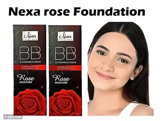 Nexa BB Rose Moisture Foundation (40ml), Pack Of 2