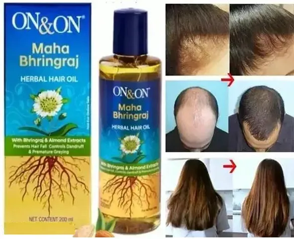 PROFESSIONAL ON ON MAHABHRINGRAJ HERBAL HAIR OIL MULTIPACK