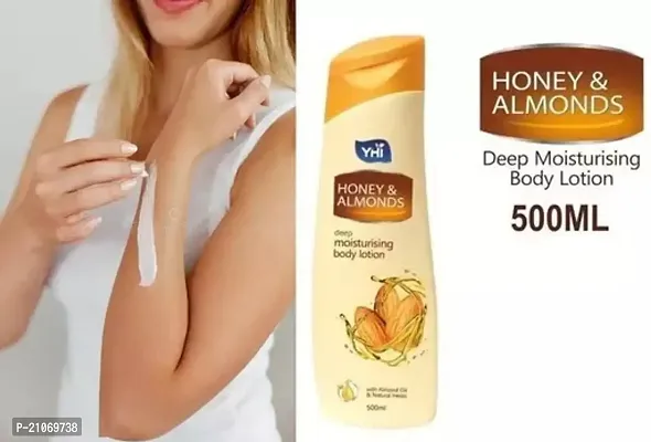 Honey  Almonds  Body lotion (500ml) pack of 1#-thumb0