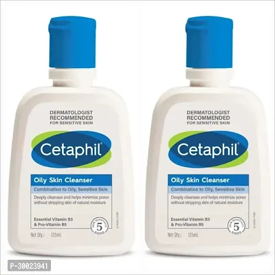 Cetaphil Oily Skin Cleanser 125ml, Pack of 2