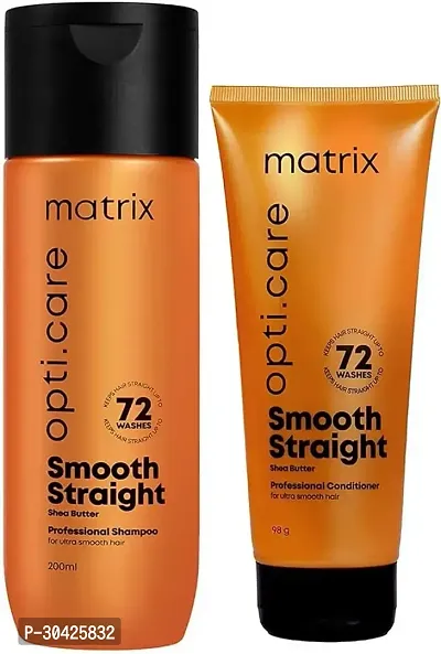 Matrix Opti Care Professional Ultra Smoothing 2-Step Regime - Shampoo 200ml + Conditioner 98g-thumb0