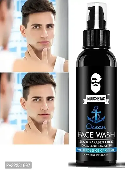 Natural Skin Care Face Wash for Men 100 Ml