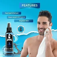 Natural Skin Care Face Wash for Men 100 Ml-thumb3