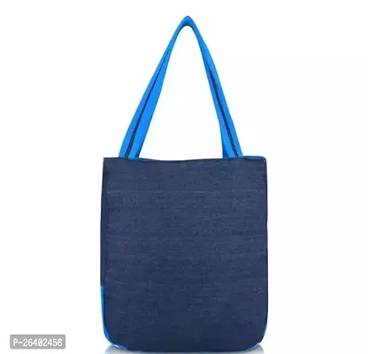 Beautiful Womens Canvas  Leather Handbag-thumb4