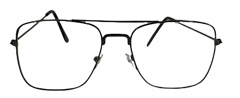 Stylish Square Sunglasse for Men and Women ( WHITE LENS )-thumb2