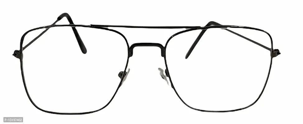 Stylish Square Sunglasse for Men and Women ( WHITE LENS )-thumb3