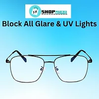 SHOPMORE Unisex Square Frame With 100% UV Protection | Best For Daily Use-thumb3