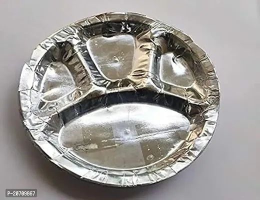 Home Disposable Paper Silver Plate