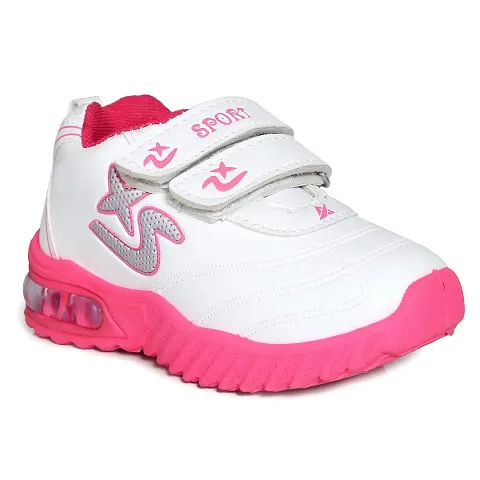 Tiny Kids Casual Shoe/LED Shoe for Baby Boys and Girls/Toddler Shoes / (T101)- NW-RS101(3)-Pink_2-2.5YR