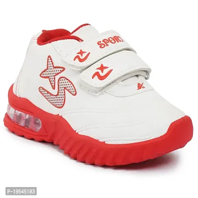 Crester Collection Casual Shoe/LED Shoe for Baby Boys and Girls/Toddler Shoes / (T101)- NW-PFT101(3)-Red_18-24MNTH