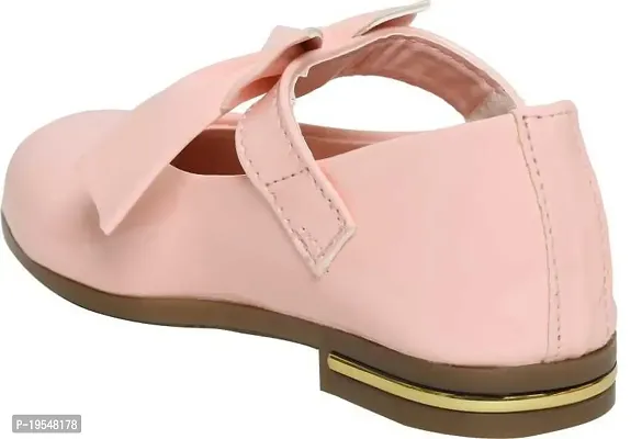 Tinky Kids Casual Leather Girl's Bellie (BELLIE-PK-12 Months-18 Months) Pink-thumb3