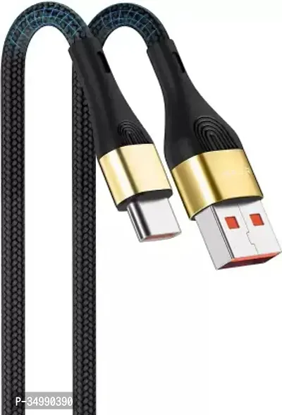 USB Type C Cable 8 A 1 M Rubber 42 Black USB C Compatible With Smartphone-thumb0