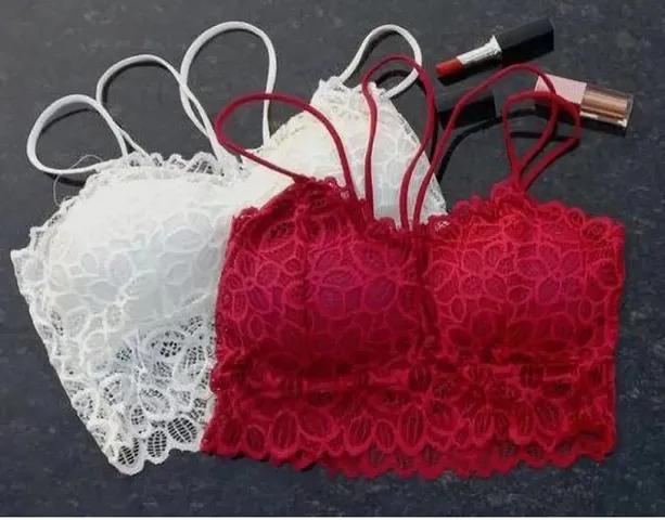 Stylish Lace Lace Bras For Women