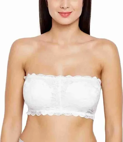 Stylish Net Solid Bras For Women