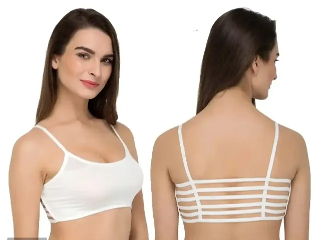 Six Strap Bras With Removable Pad