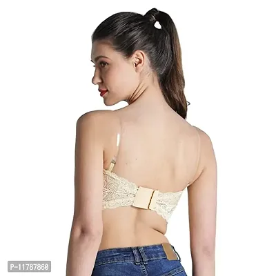 Women Fancy Padded Tube Bra Pack of 2-thumb5