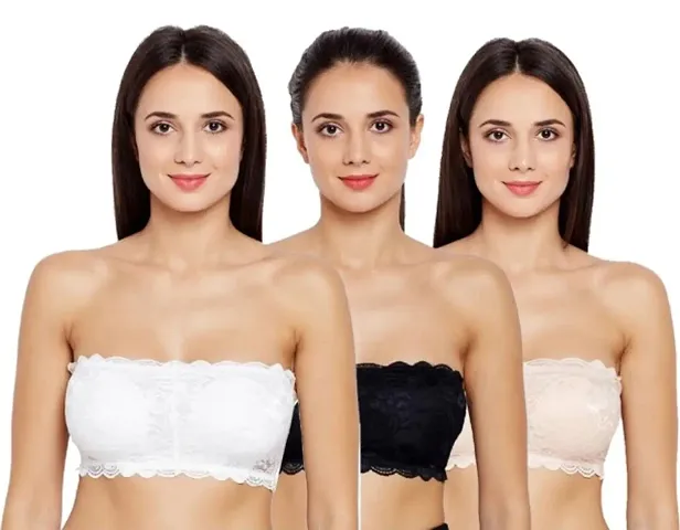 Pack Of 3 Padded Bra Combo For Women