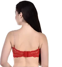 Fancy Lace Tube Padded Bra Pack of 3-thumb2